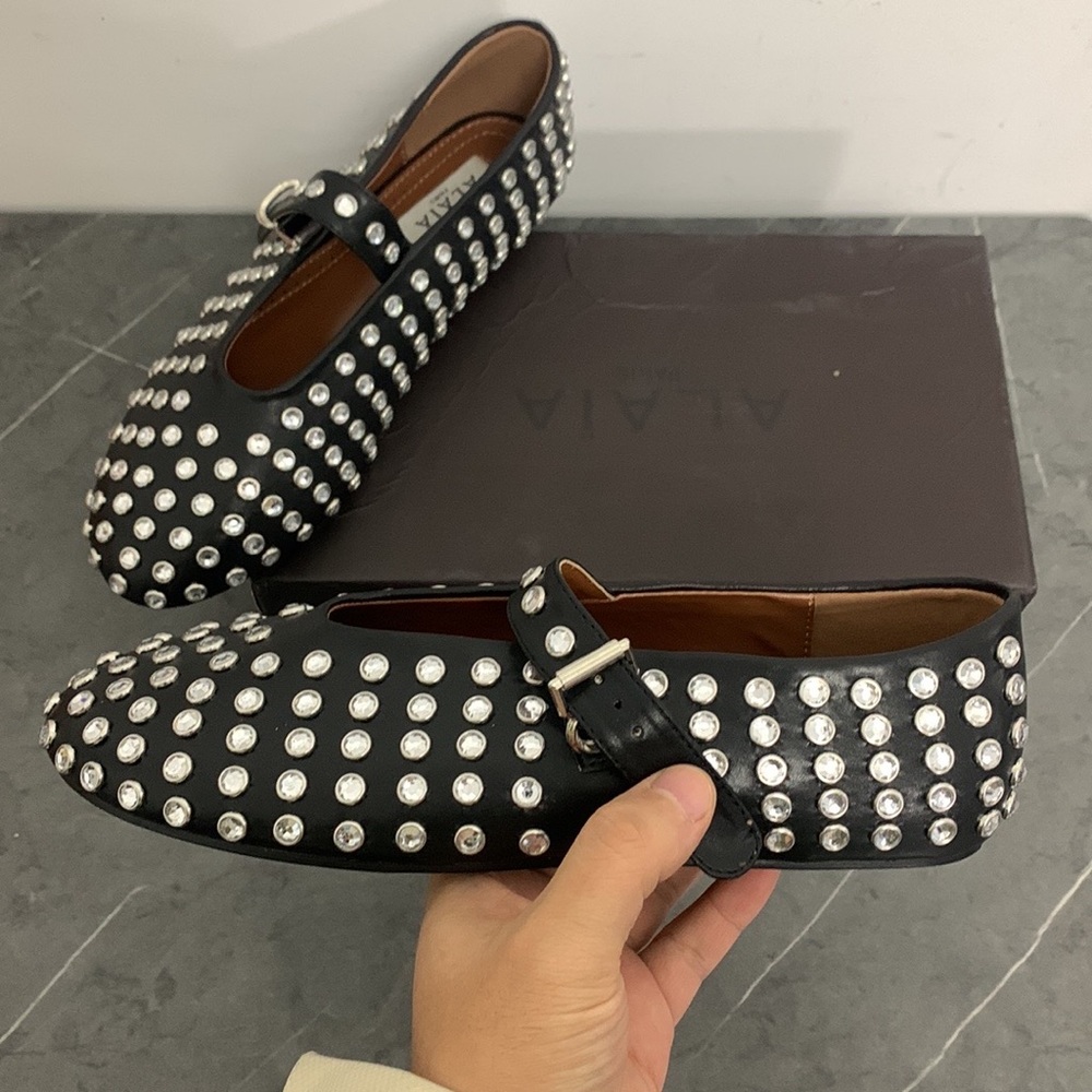 ❤️❤️ Alaia Women's Black Flats